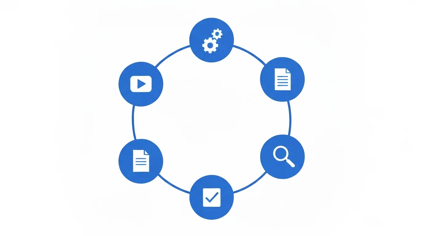 YouTube動画をローカルで分析:クラウドAPIなしで文字起こしと要約 — ワークフロー図